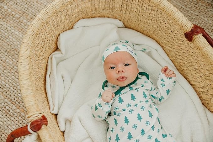 ALPS NEWBORN KNOTTED GOWN
