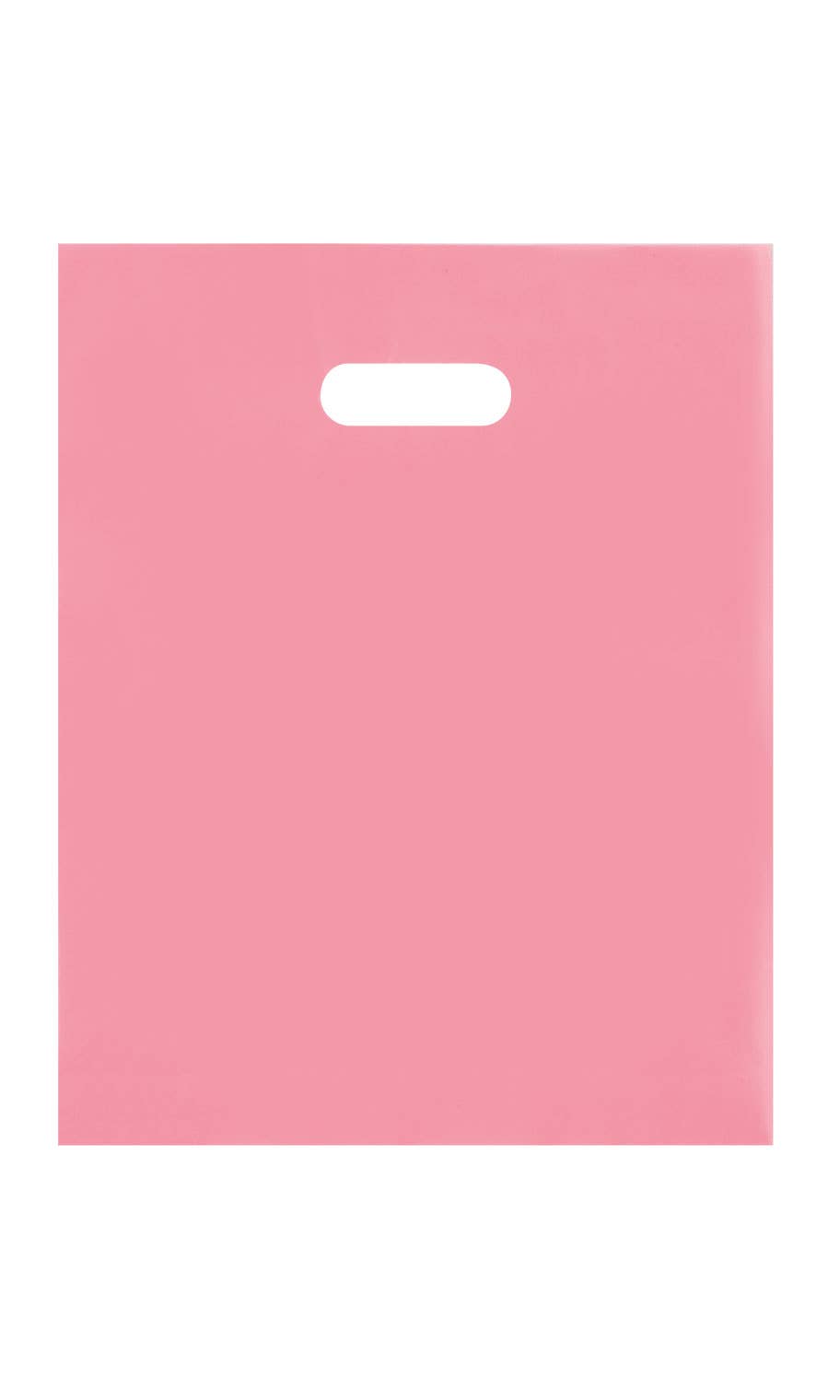 Frosted Retail Merchandise Bags: Clear / Case of 250 / Medium
