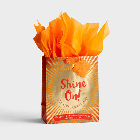 Shine On - Medium Gift Bag with Tissue
