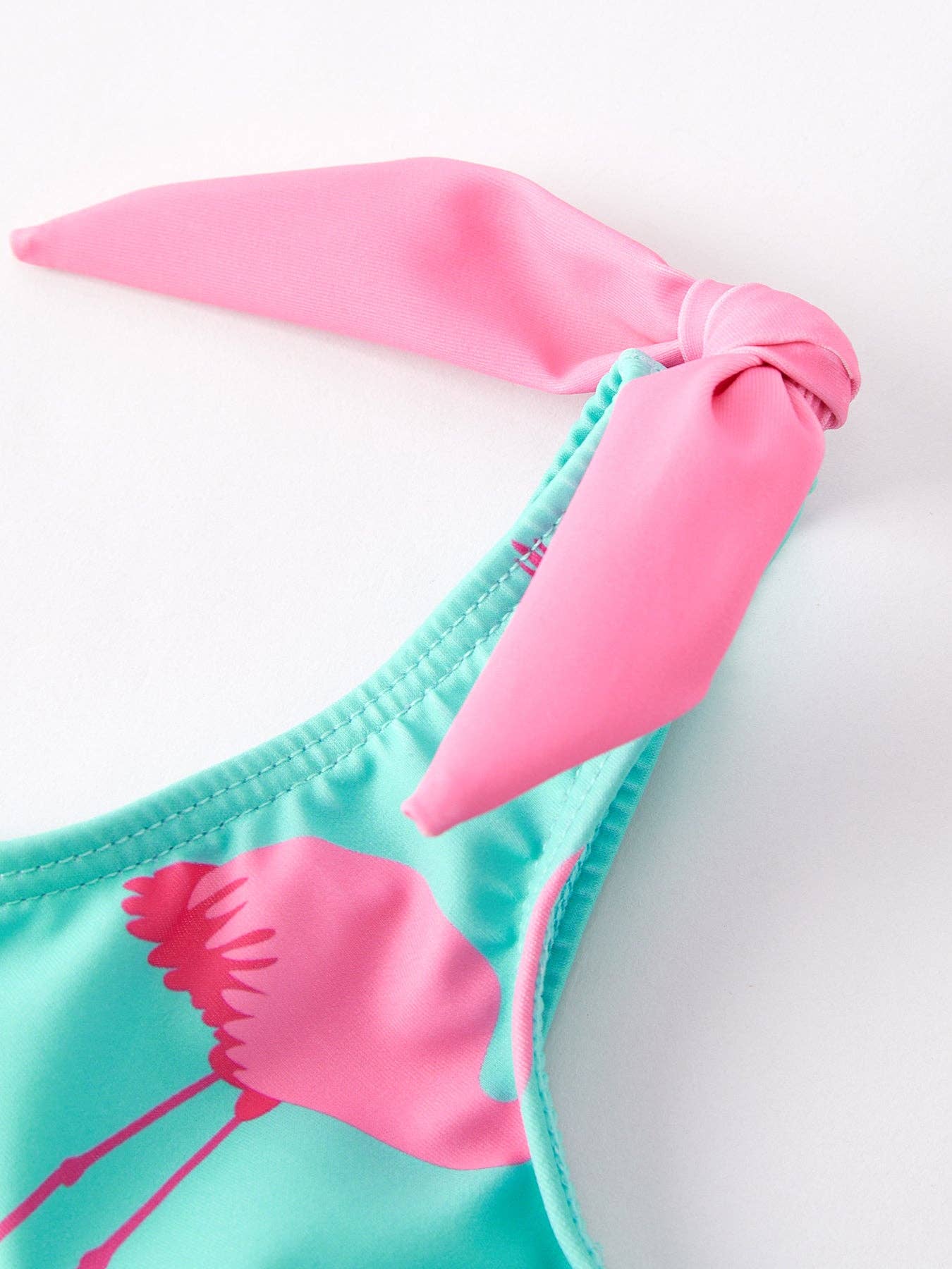 “Flamingo” Floral Boutique Swimsuit: 7
