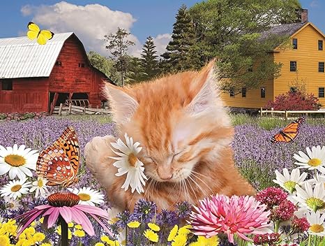 I WUV FLOWERS 300 PIECE JIGSAW PUZZLE