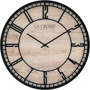 WALL CLOCK ANALOG 11.5IN BARROW