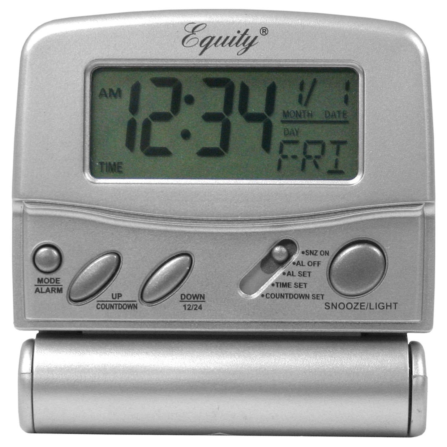 ALARM CLOCK TRAVEL LCD