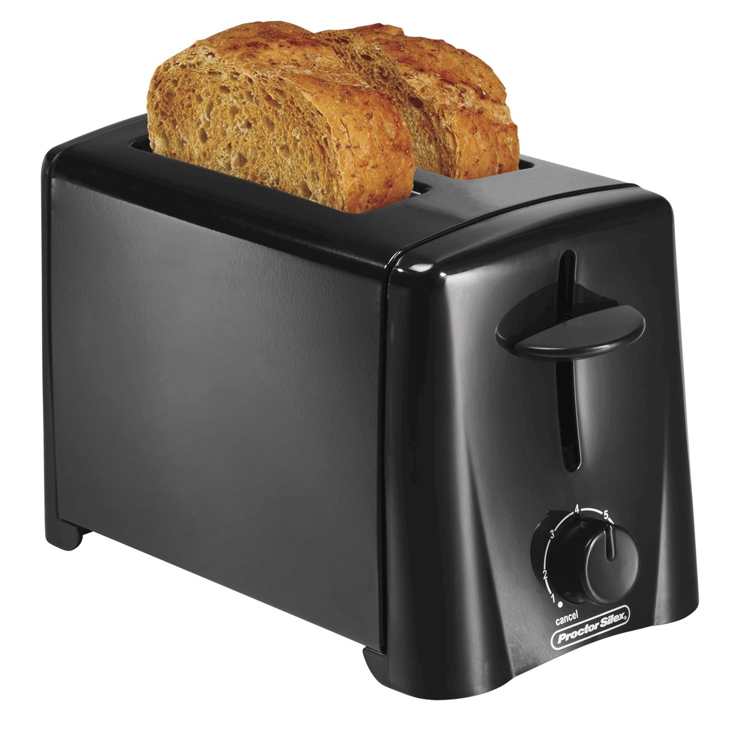 TOASTER 2 SLICE BLACK
