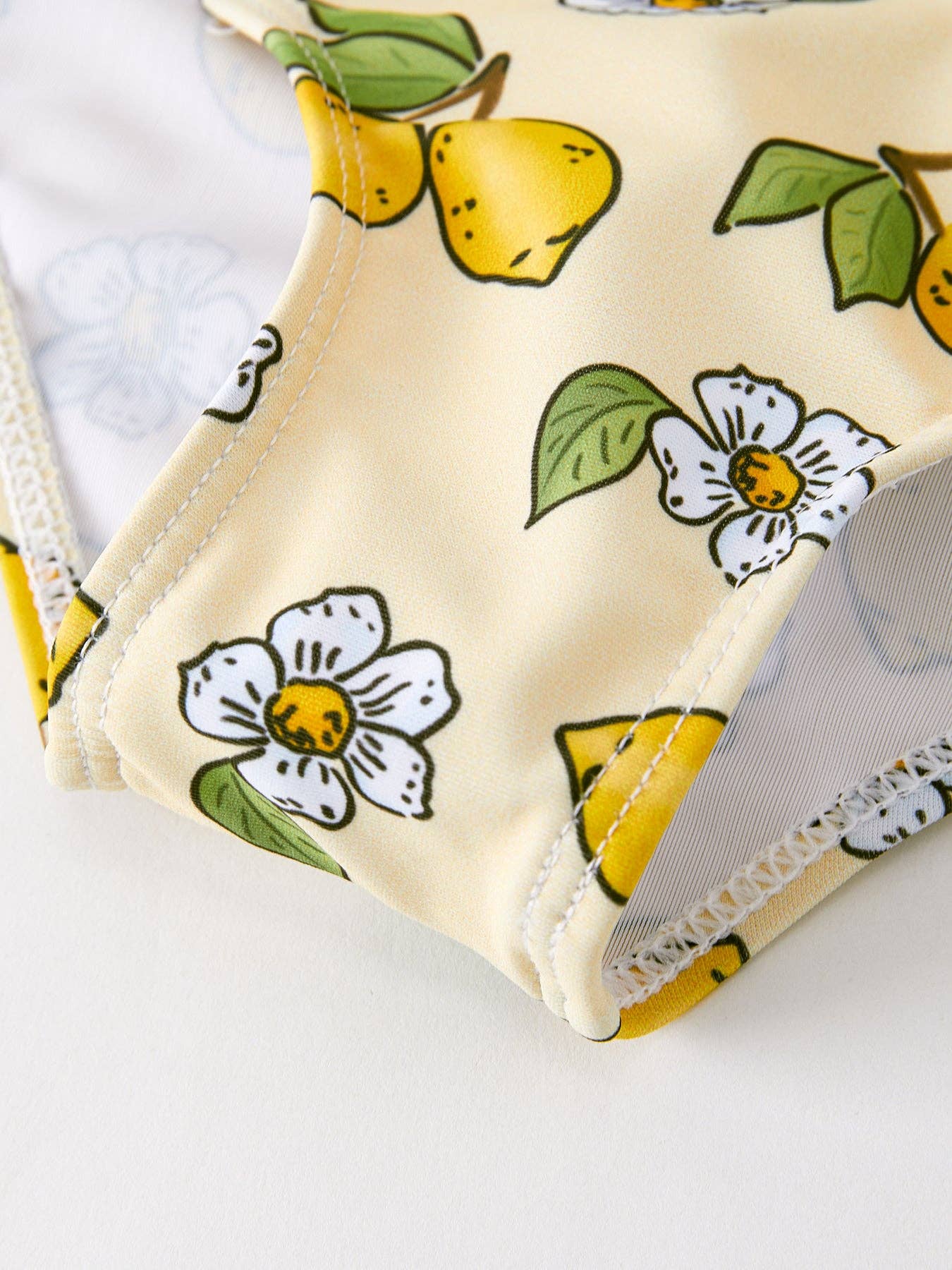 “Lemon” Floral Boutique Swimsuit: 7