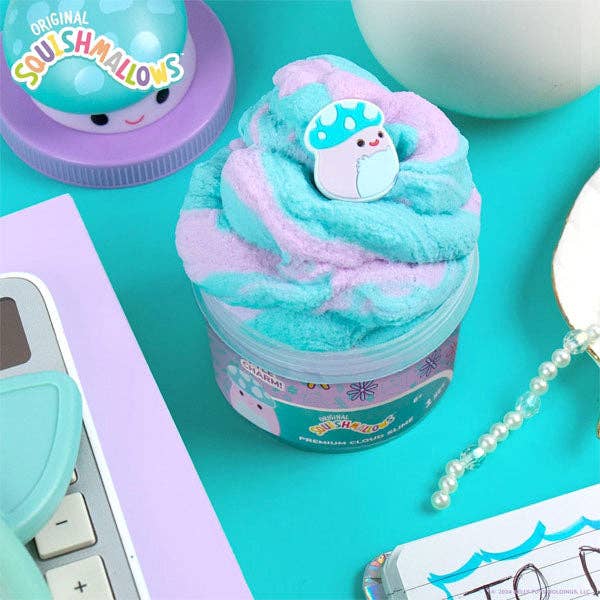 Squishmallows Premium Cloud Slime Fidget Putty Jar Multiple Scents & Styles (Wave 2): Tatiana The Dragon Cloud Slime