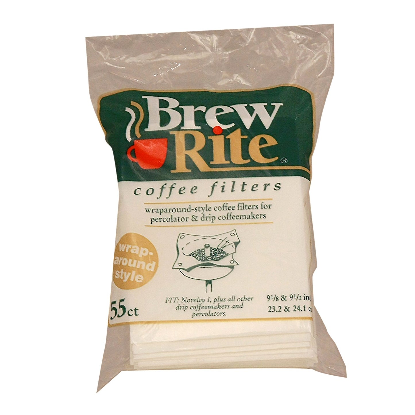41-551 Wrap Around Percolator Filter 55 count