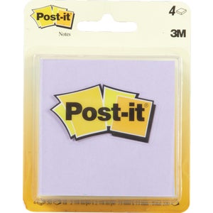 976121 Post-it 3 In. x 3 In. Beachside Caf Collection Note Pad (4-Pack)