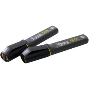 Sharpie Pro Black Chisel Tip Permanent Marker (2-Pack)