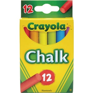 Crayola Multi-Colored Chalk (12-Count)