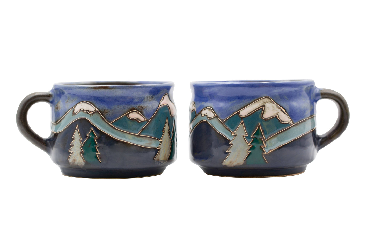 Mara Stoneware Snowy Mountains