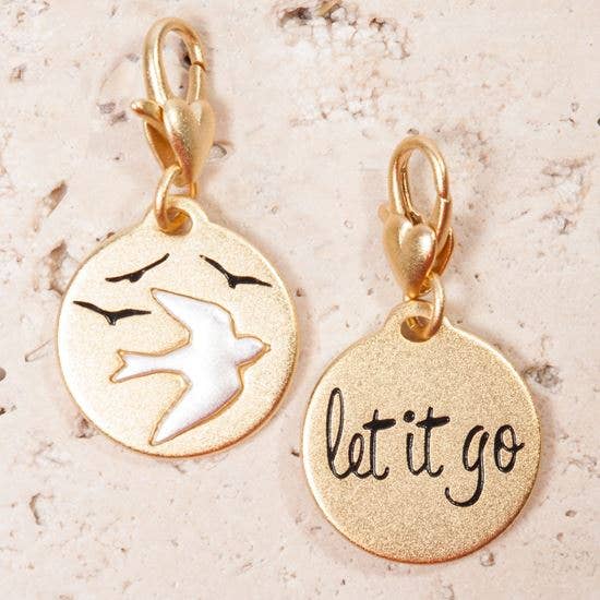 Sparrow “be Free”- Gold 2-tone Medallion