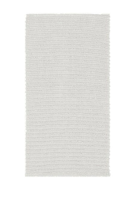 Ridged Towel - White