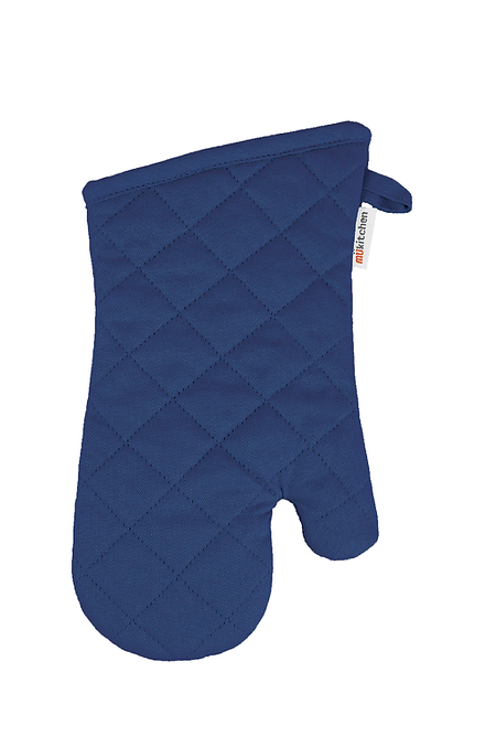 CLASSIC SOLID OVEN MITT-INK BLUE
