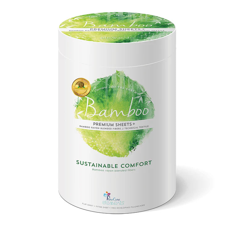 ELEMENTS BAMBOO SHEET SET Sage FULL