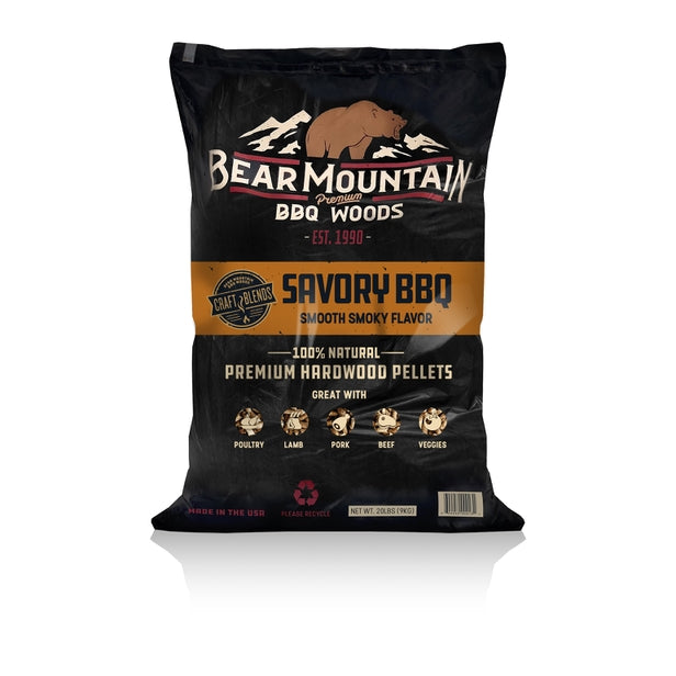 BBQ PELLETS SAVORY BBQ 20LB