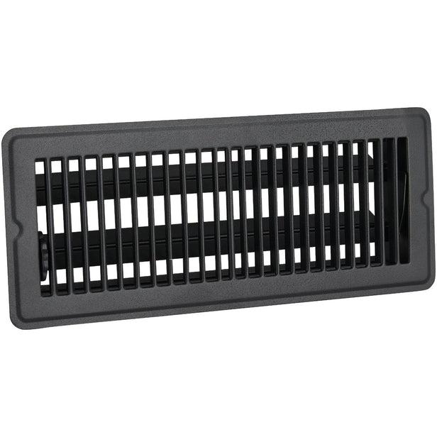 Floor Register Black 4IN.X12IN.
