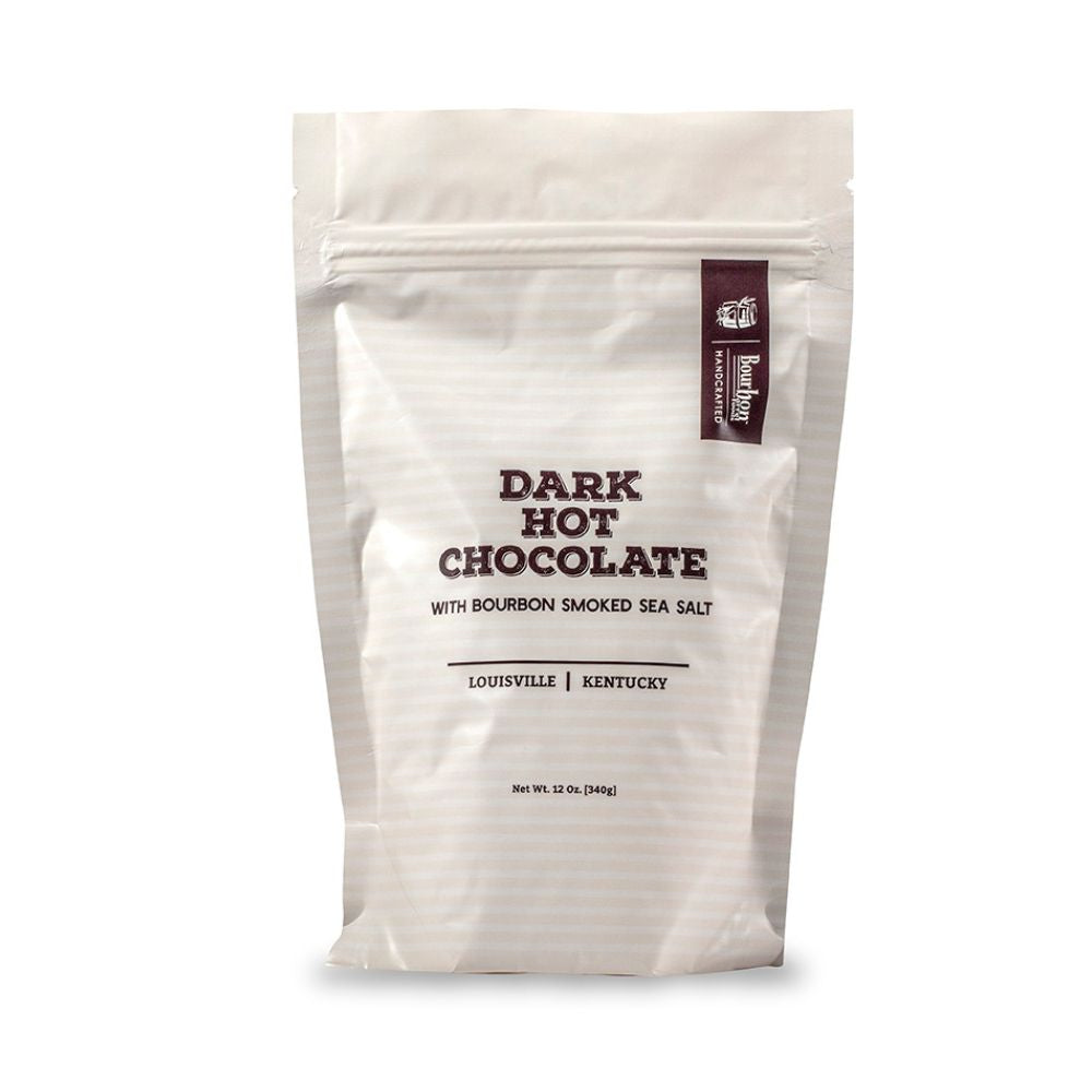 Bourbon Smoked Sea Salt Dark Hot Chocolate