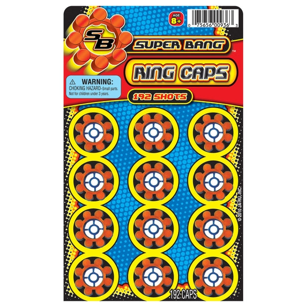 RING CAPS 192 SHOTS