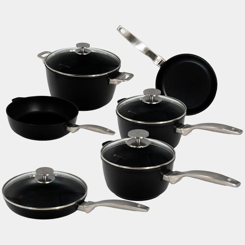 CXD Dual Ceramic Layer, Diamond Reinforced Nonstick - 10-Piece Set