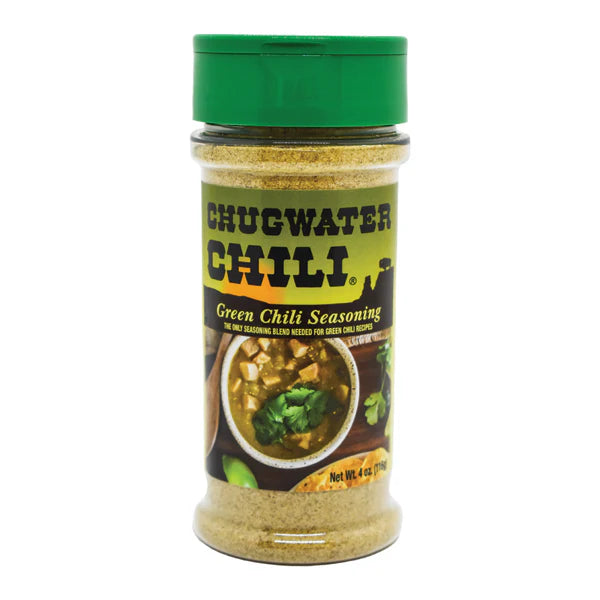 CHUGWATER CHILI GREEN CHILI SEASONING 4 OZ
