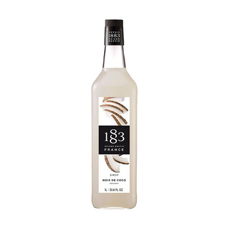 PLASTIC - 1883 Maison Routin France Syrup 1L - Coconut