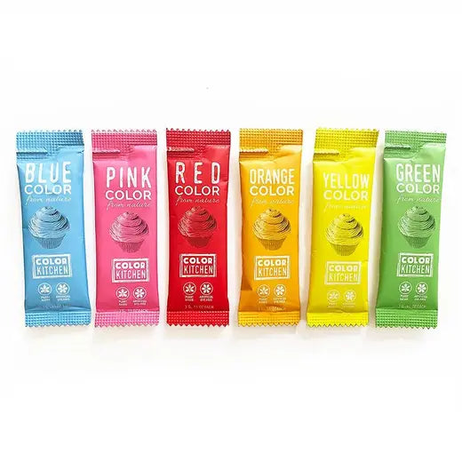 Color Kitchen Food Coloring Multi-Color 6-pack