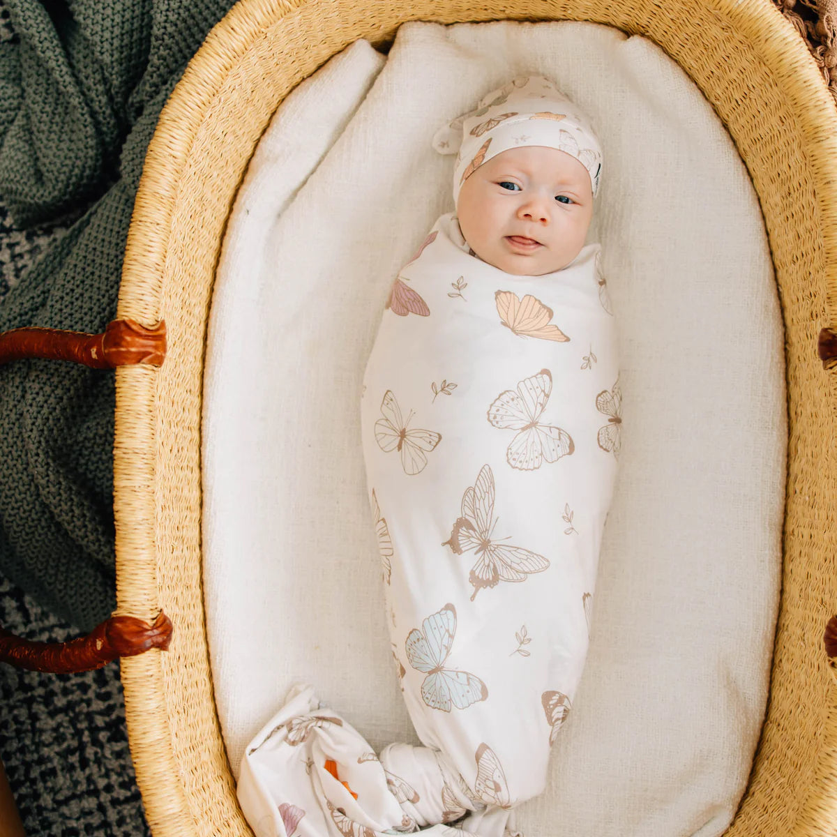 Luna Knit Swaddle Blanket