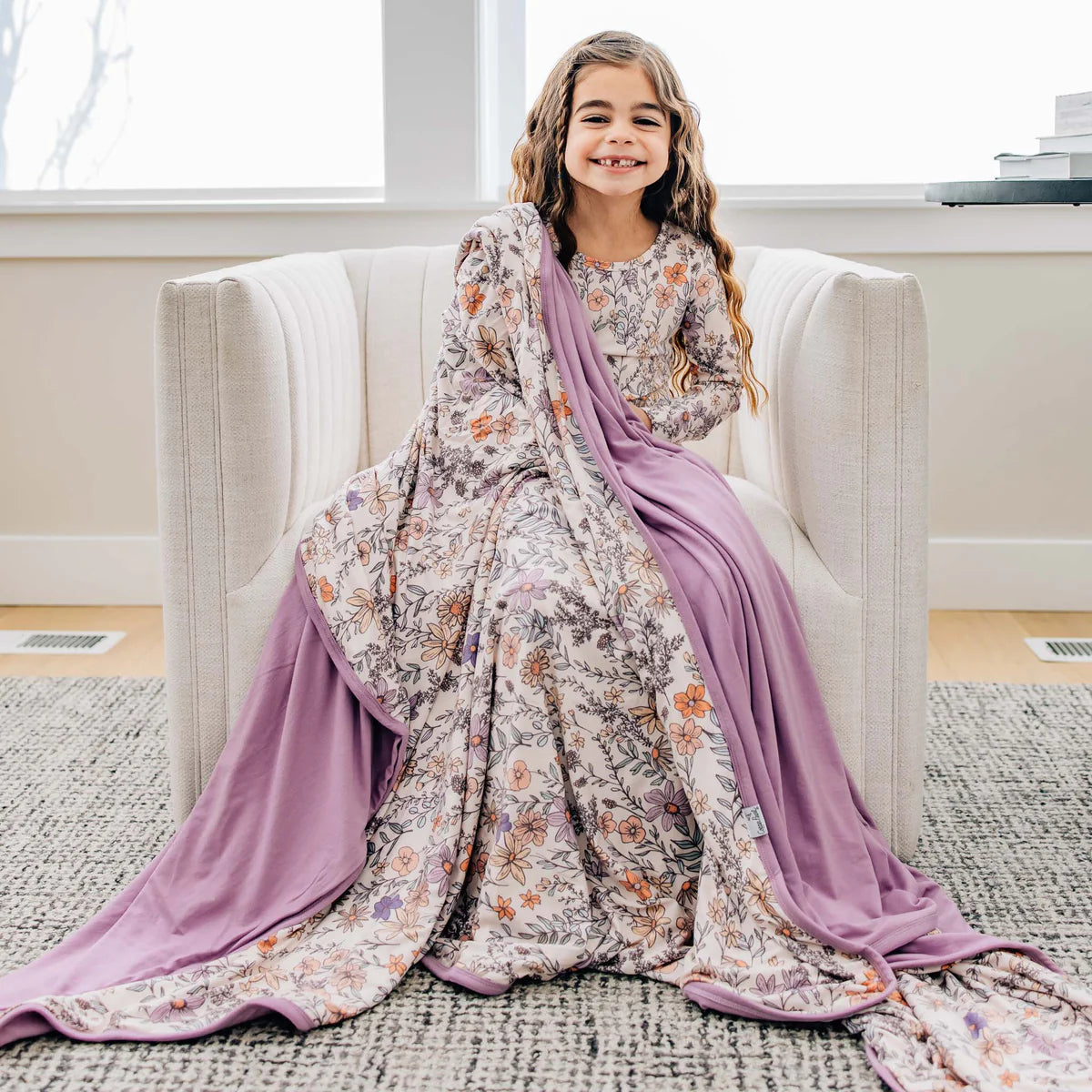 Flora Three-Layer Jumbo Quilt