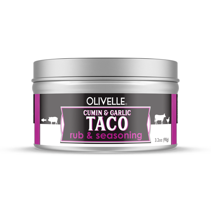CUMIN & GARLIC TACO RUB AND SEASONING 3.2 OZ