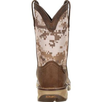 LIL' REBEL™ BY DURANGO® BIG KIDS DESERT CAMO WESTERN BOOT