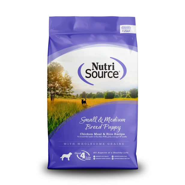 PUPPY FOOD NUTRI SM/MD 26LB
