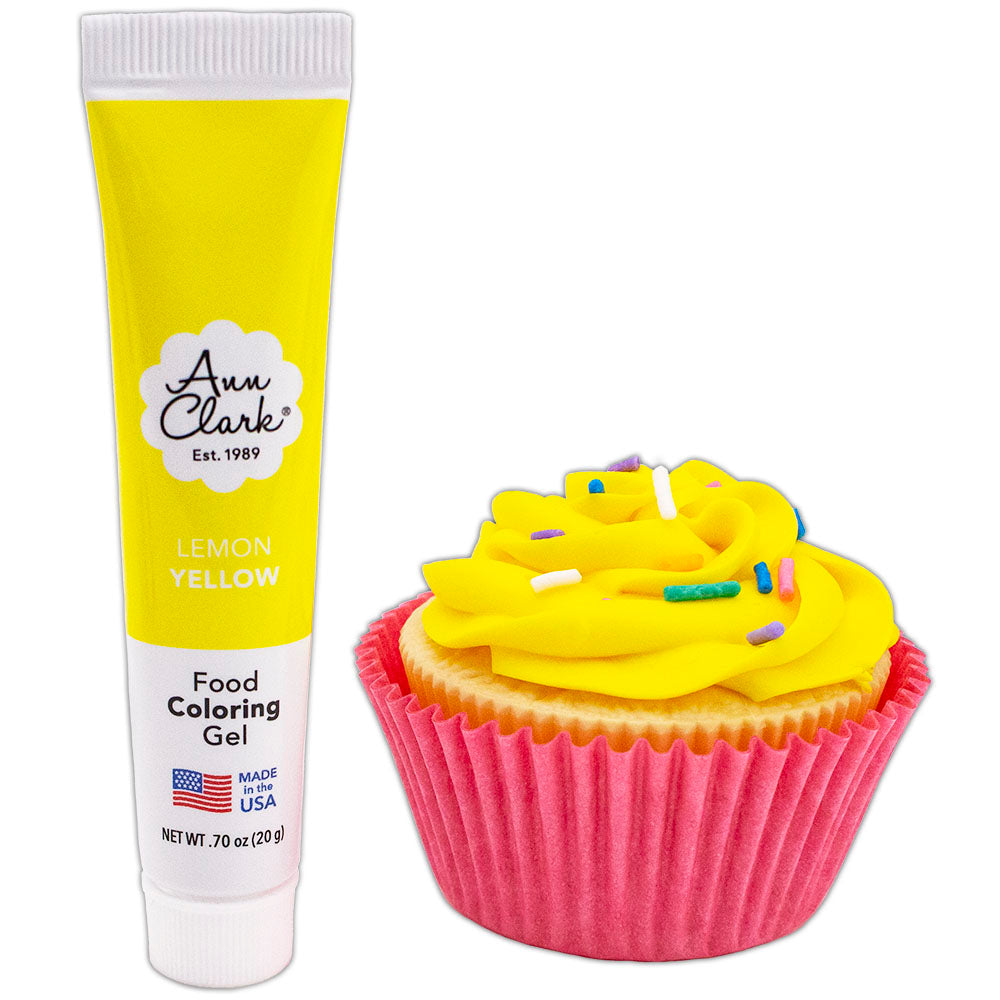 Ann Clark Lemon Yellow Food Coloring Gel, .70 oz. (20 g)