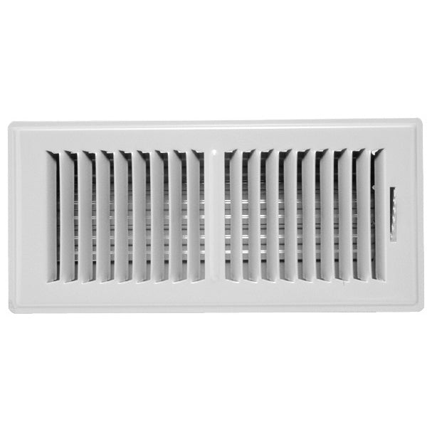 Floor Register White 10X4