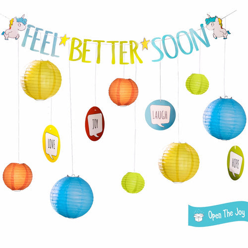 OPEN THE JOY 13PC FEEL BETTER ROOM DECOR KIT