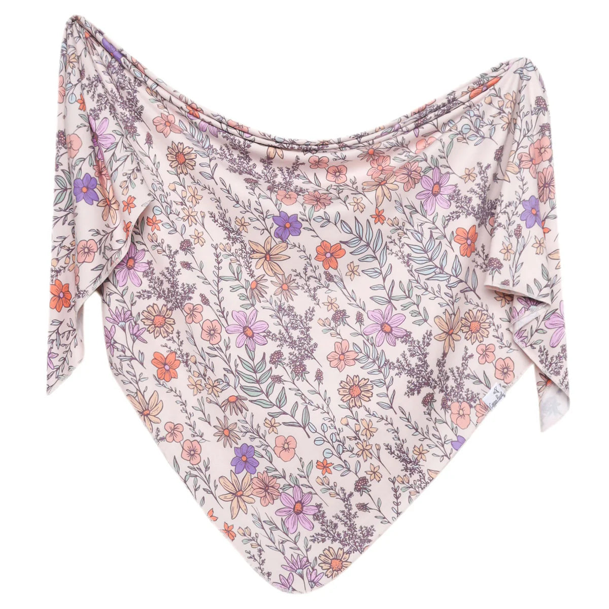 Flora Knit Swaddle Blanket