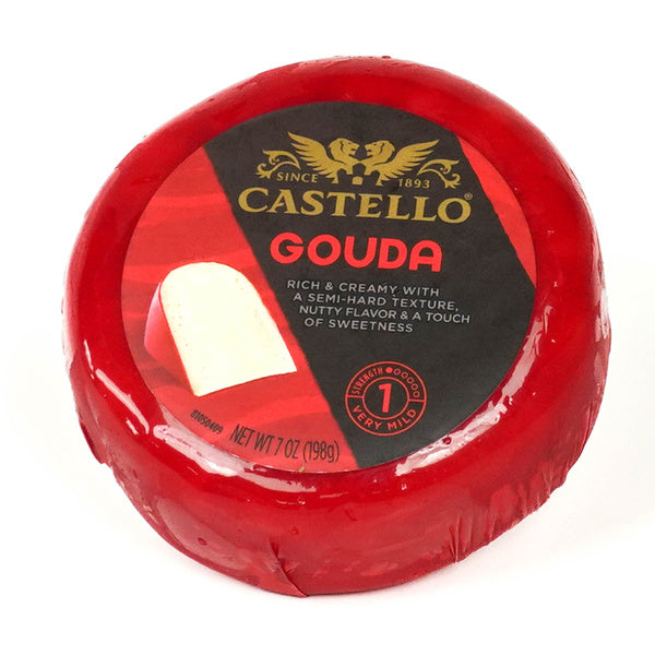 CHEESE GOUDA ROUND CASTELLO CHEESE 7 OZ