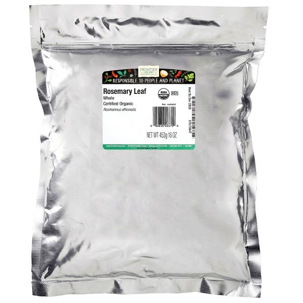Organic Rosemary Leaf, Whole , 16 oz (453 g)