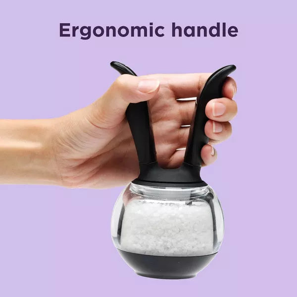 Chef'n SaltBall Grinder Black and Clear