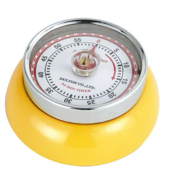Kitchen Timer - Retro Yellow