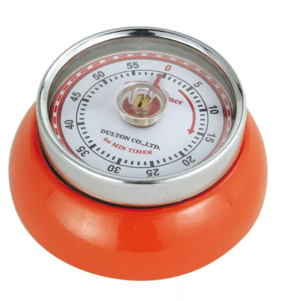 Kitchen Timer - Retro Orange