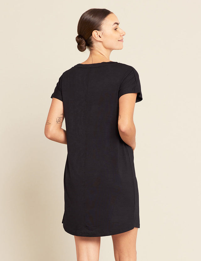 BOODY GOODNIGHT NIGHTDRESS, BLACK