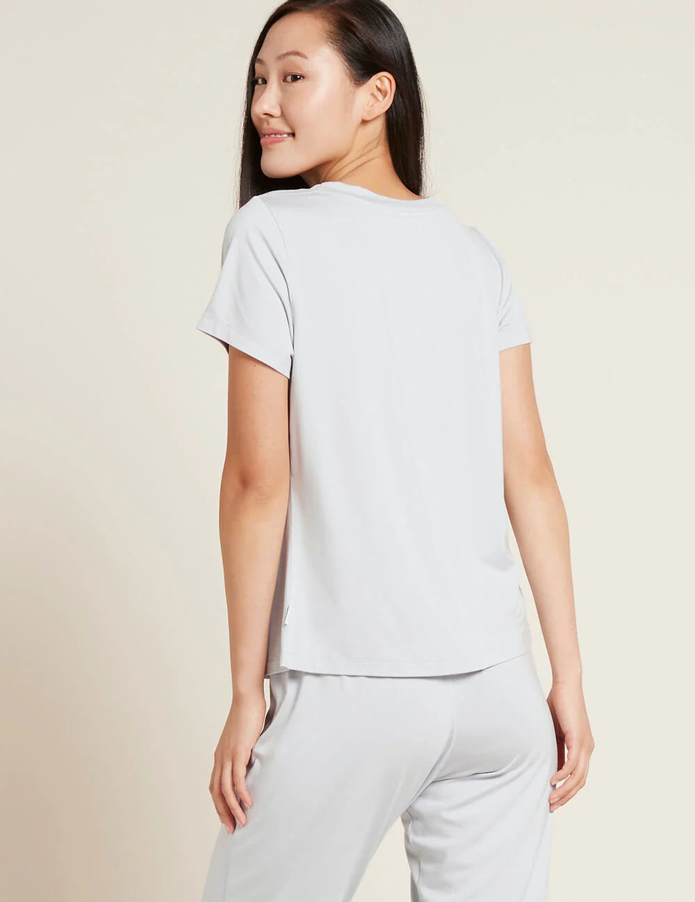 BOODY GOODNIGHT SLEEP TEE, DOVE