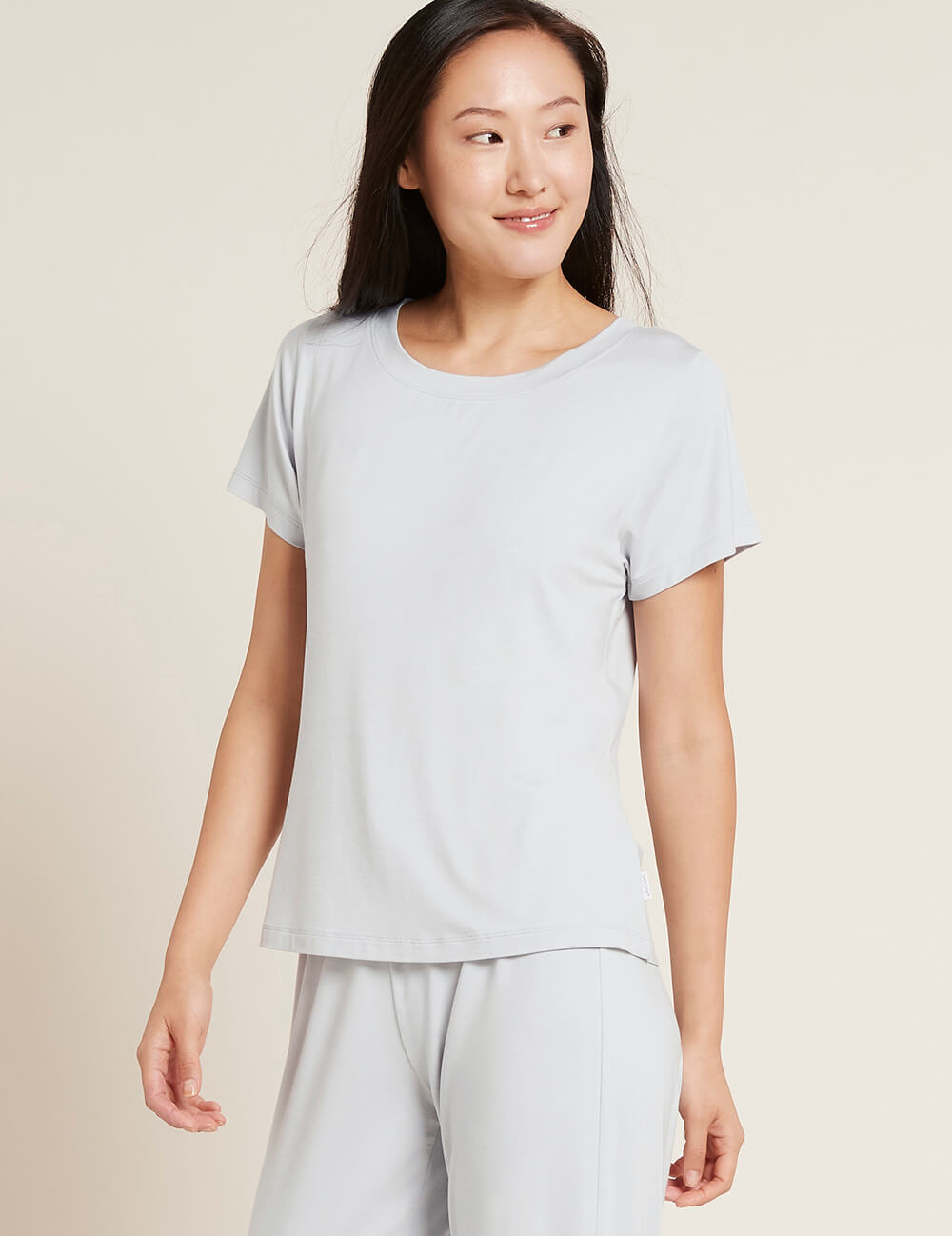 BOODY GOODNIGHT SLEEP TEE, DOVE