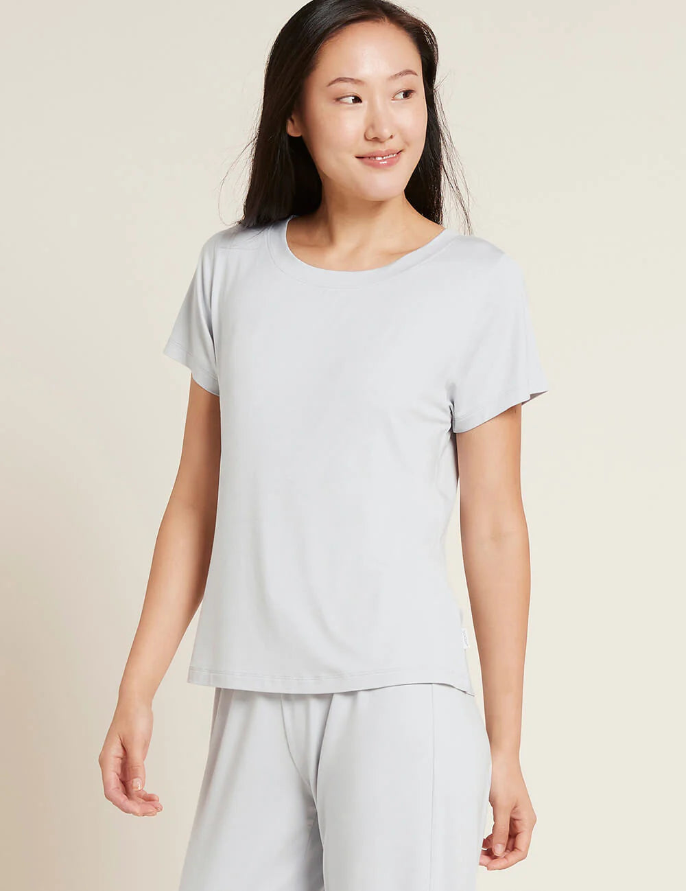BOODY GOODNIGHT SLEEP TEE, DOVE