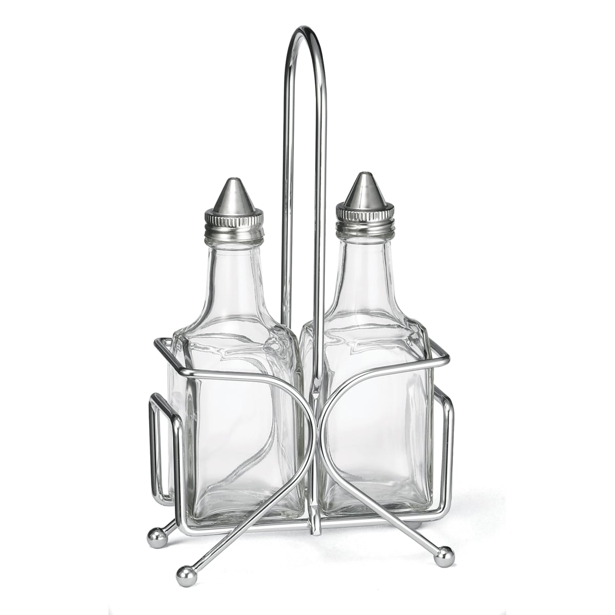 European Collection™ 6 oz Chrome Cruet Set