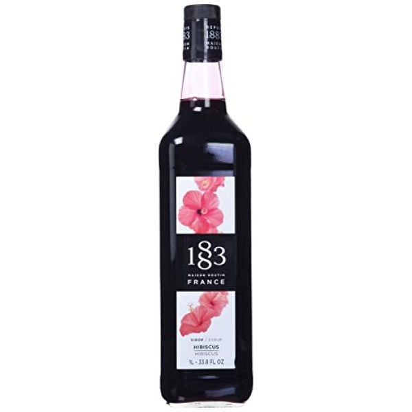 PLASTIC - 1883 Maison Routin France Syrup 1L - Hibiscus