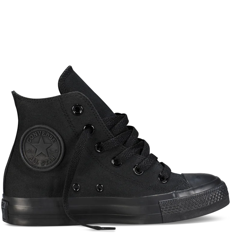 HIGH CONVERSE BLACK INFANT/CHILDREN SIZES
