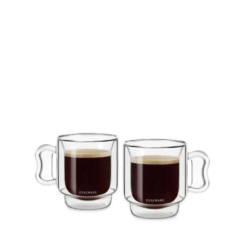 RJ3 DBL WALL ESPRESSO CUPS SET/2