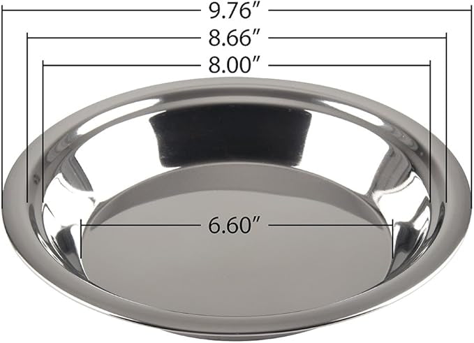 3811 SS 9IN PIE PAN